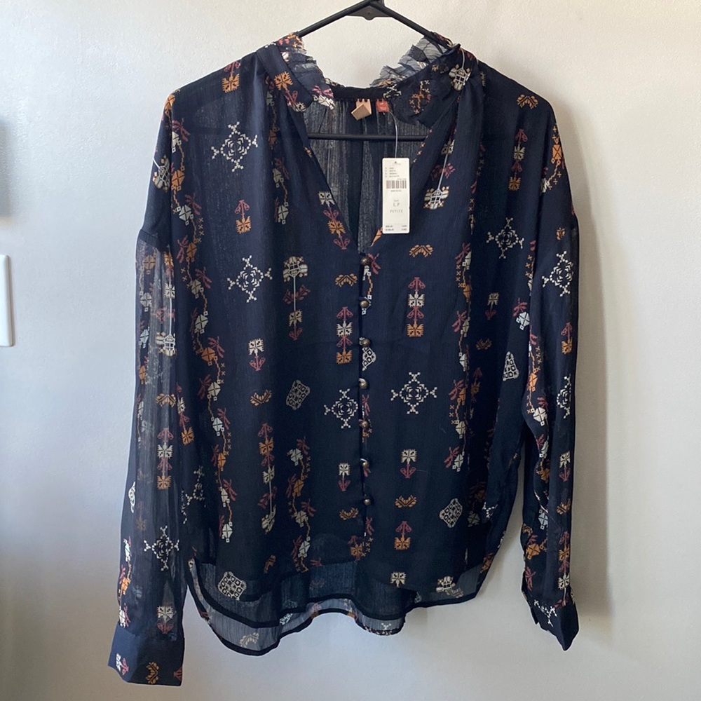 Sheer blouse